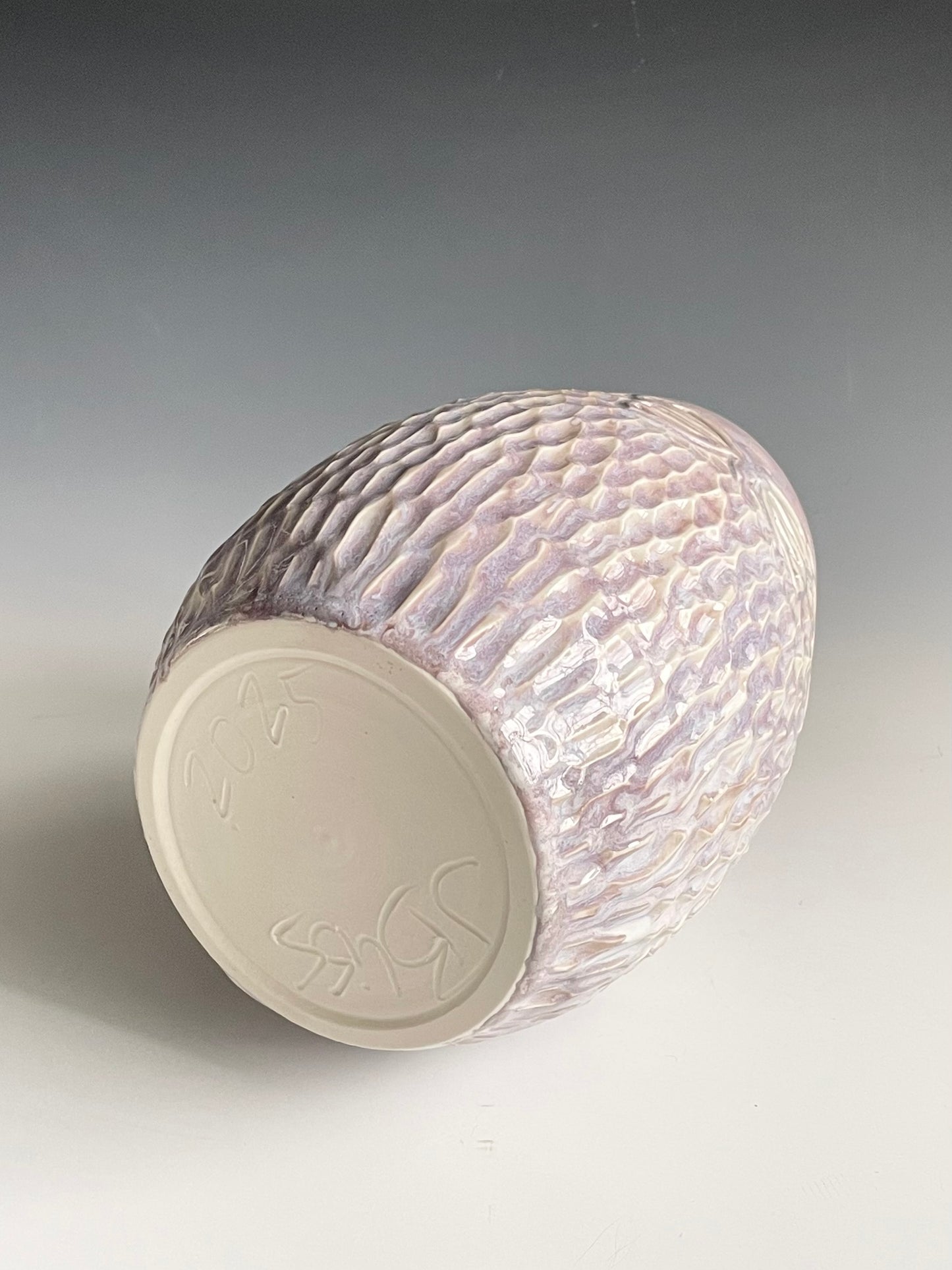 Butterfly Pierced Porcelain Vase