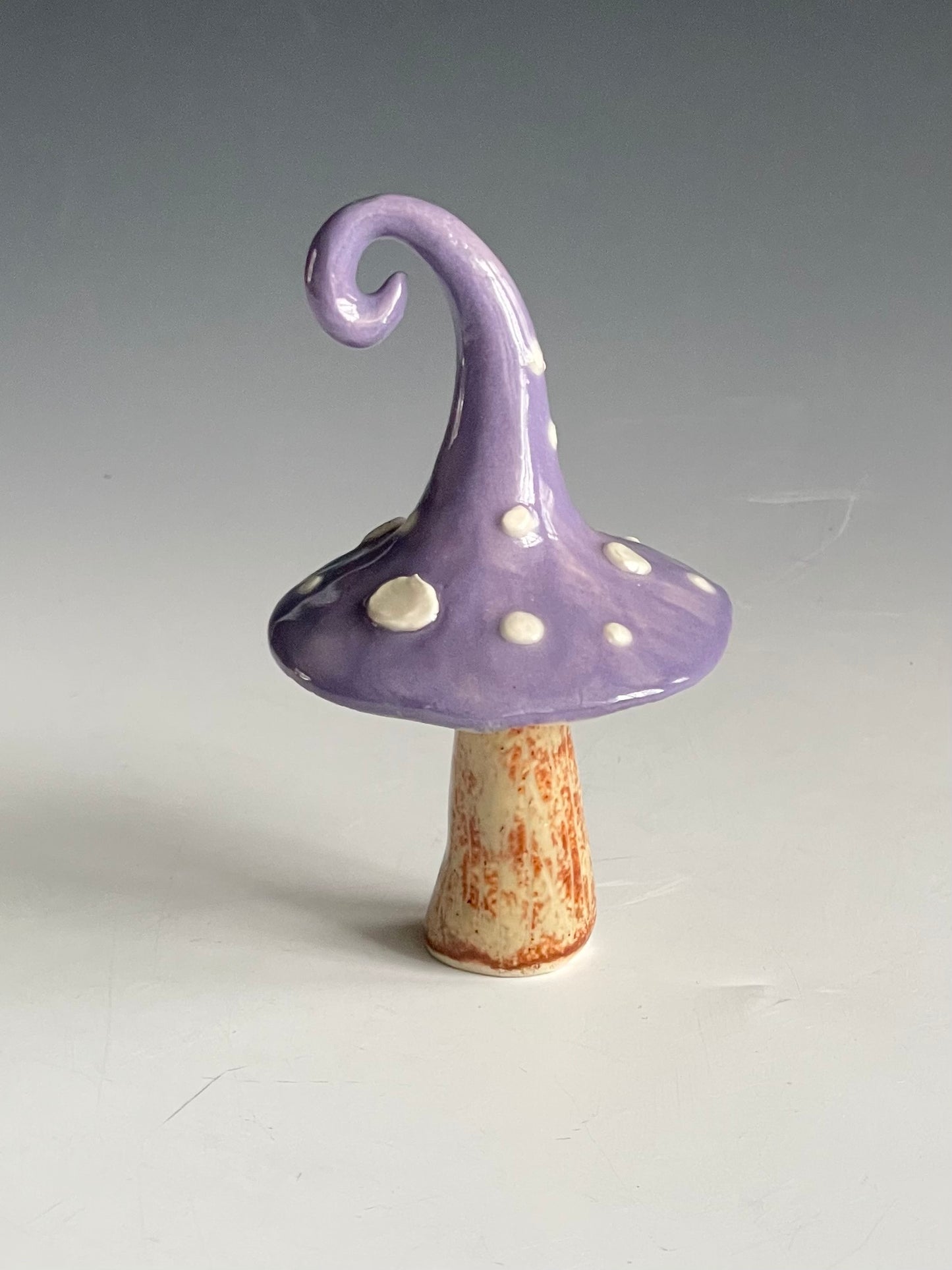 Purple & White Mushroom