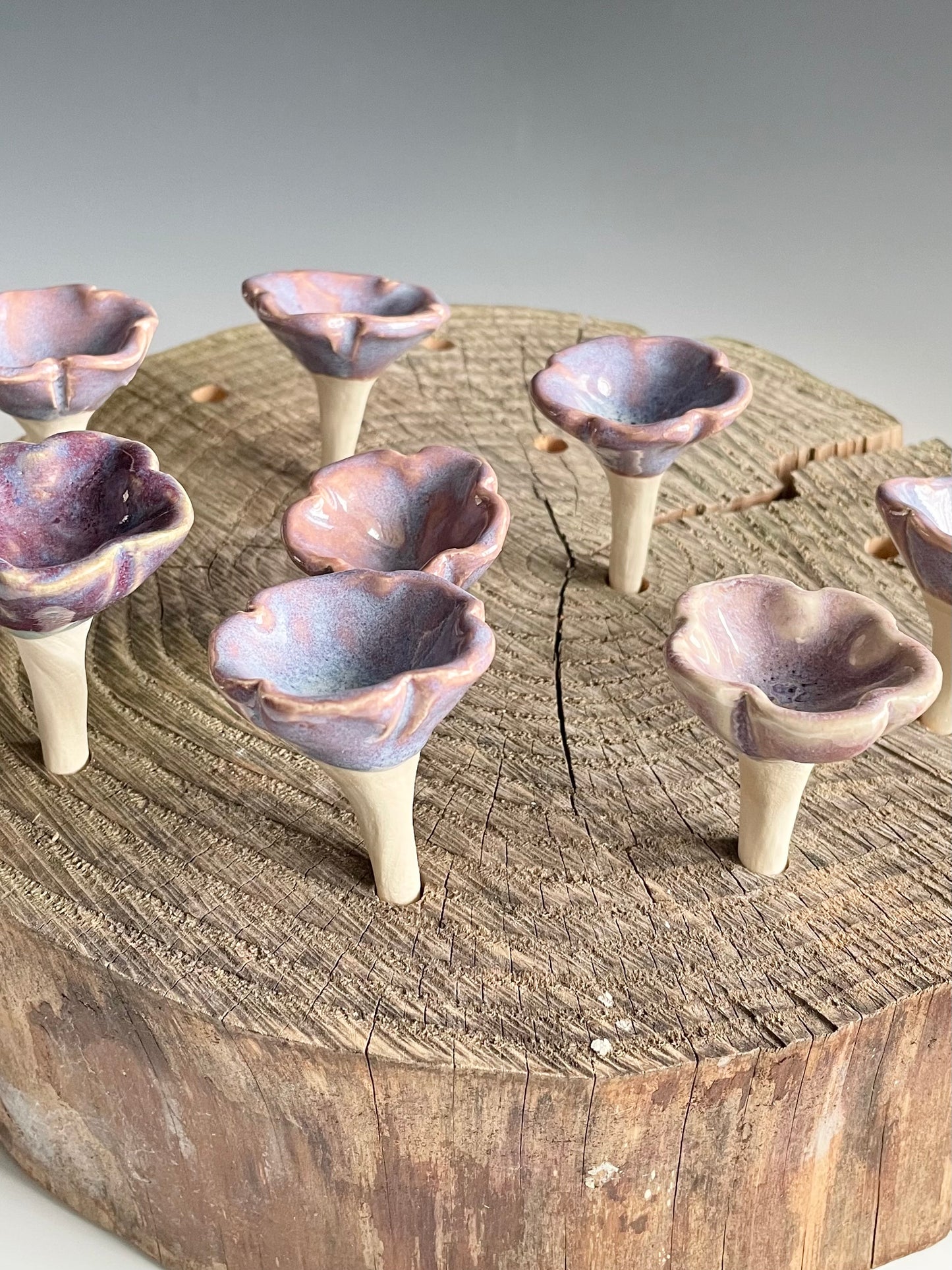 Spring Pollinator Cups-Light Purple