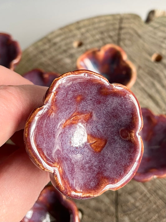 Spring Pollinator Cups-Dark Purple