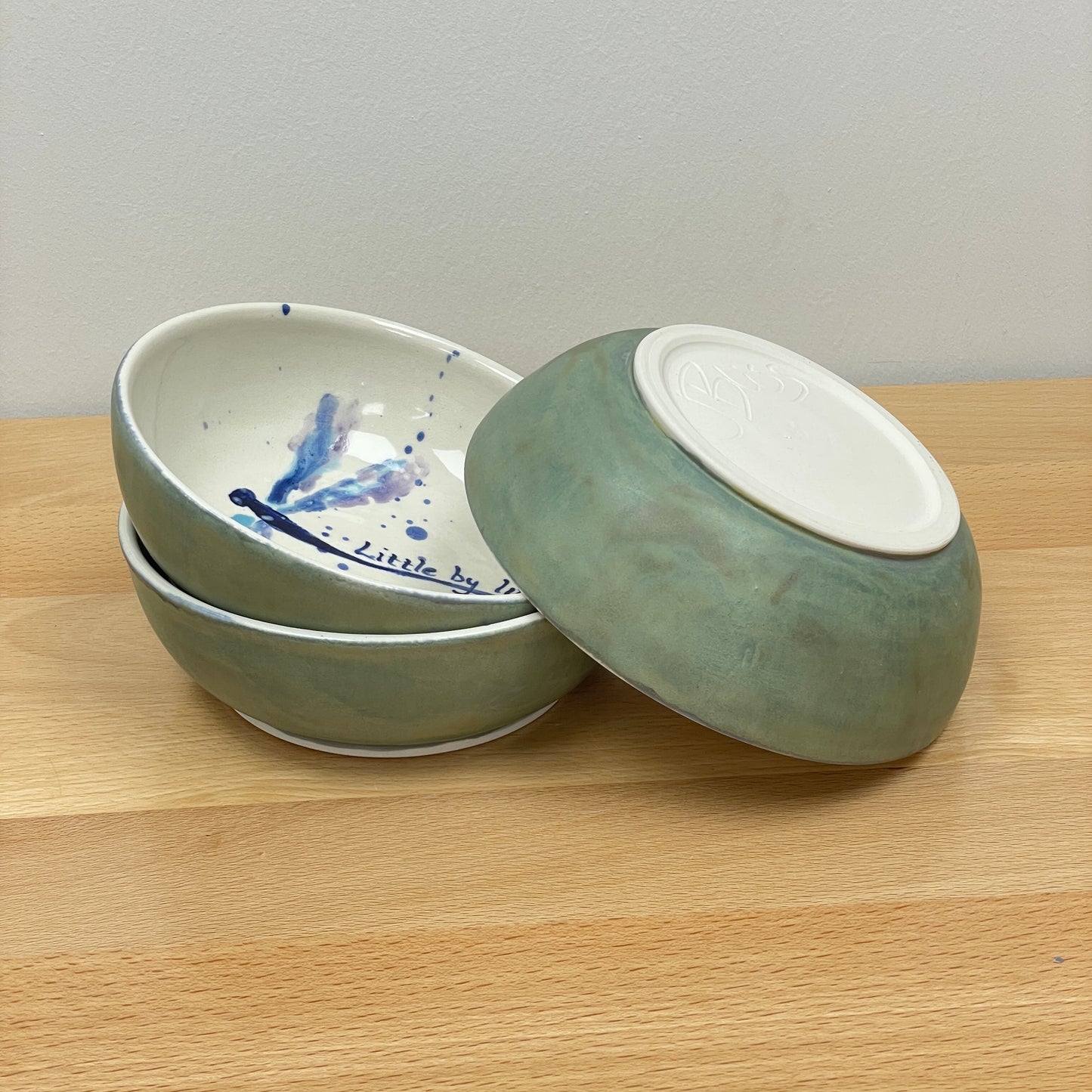 Dragonfly Quote Porcelain Cereal Bowl-Loss