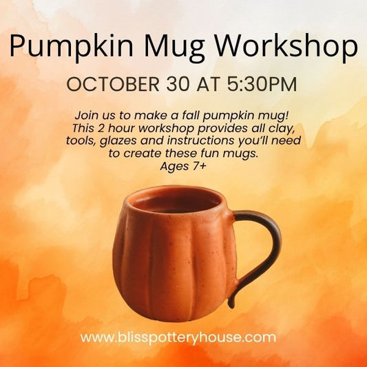 Pumpkin Mug Workshop