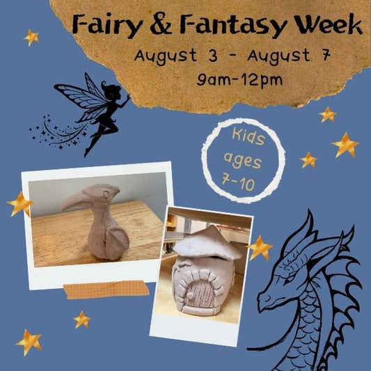 Kids Camp Week 4:  August 3rd - August 7th (9-12pm)