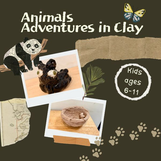 Fall Kids Class Session 2:  4 Week Handbuilding Class, Ocean Themes: October 21st-November 11th