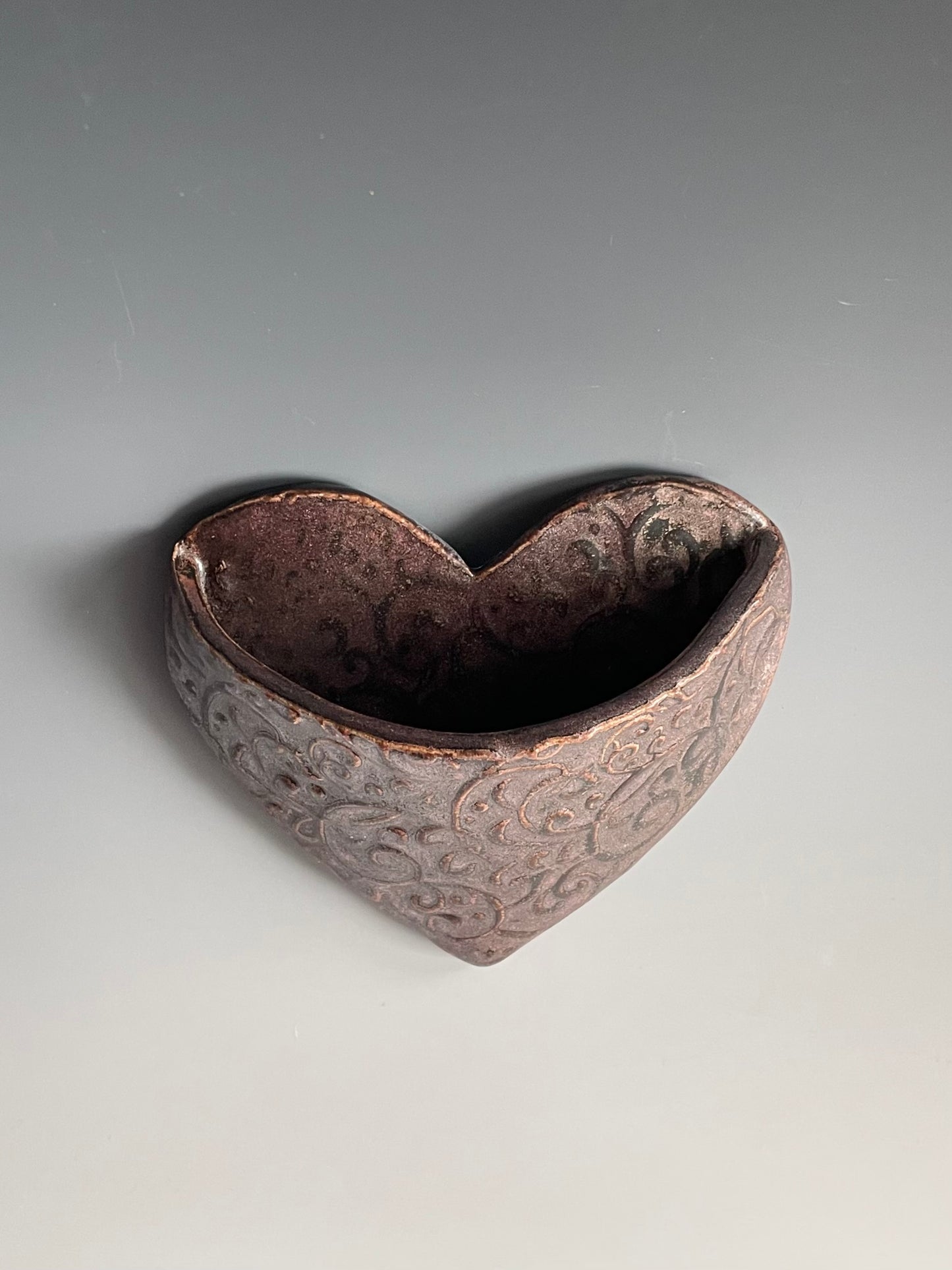 Heart Pocket Magnet: Large Copper Color