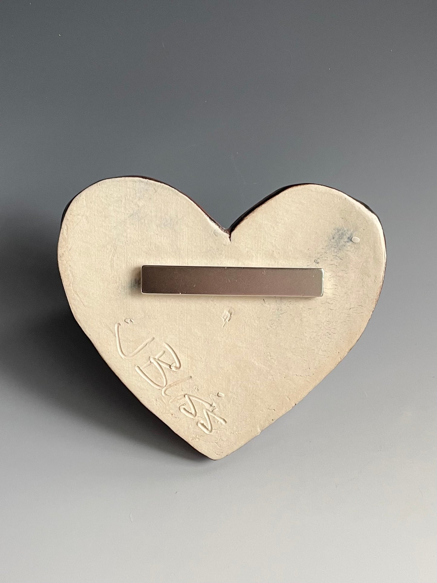 Heart Pocket Magnet: Large Copper Color