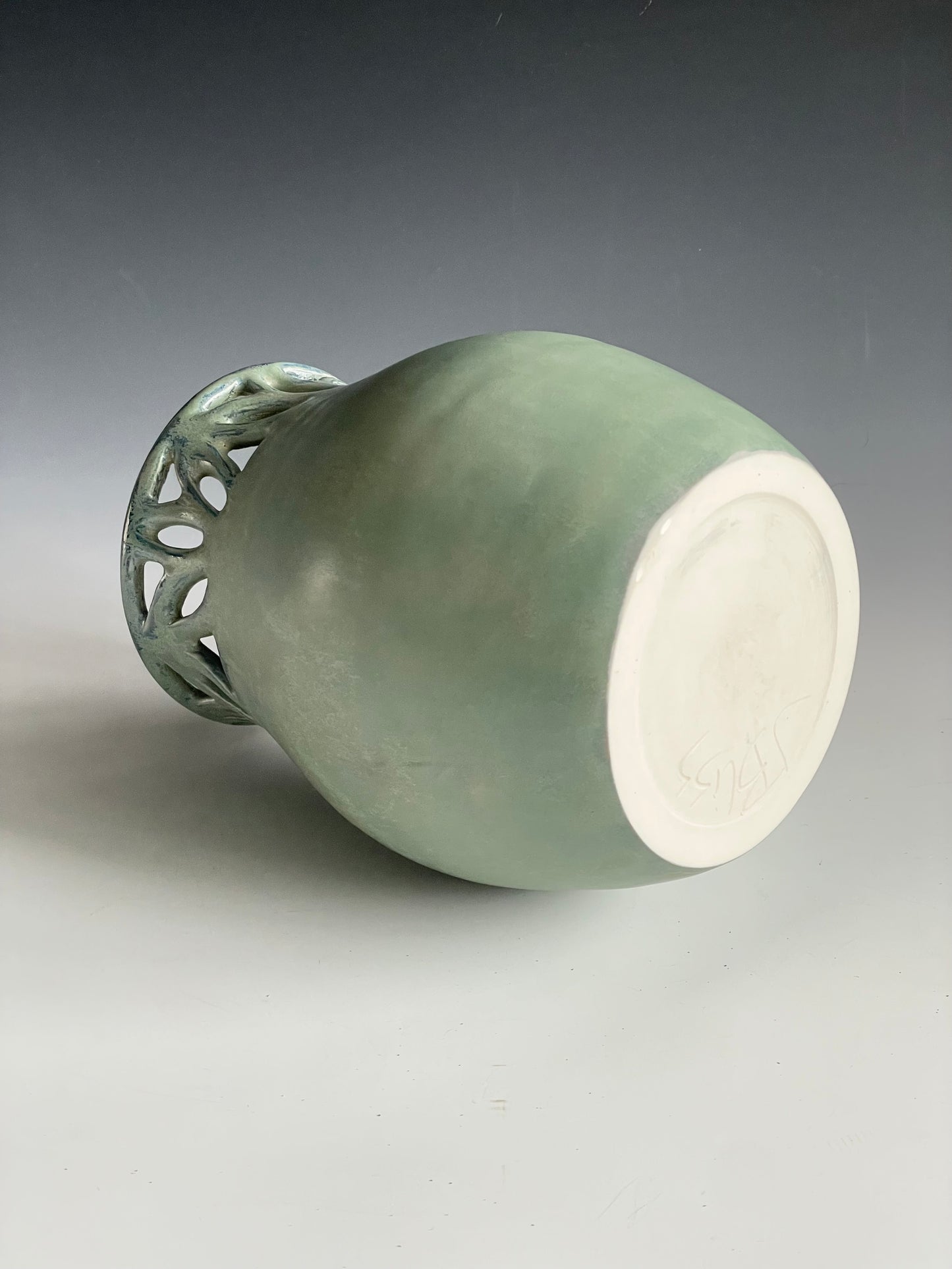 Porcelain Pierced Vase