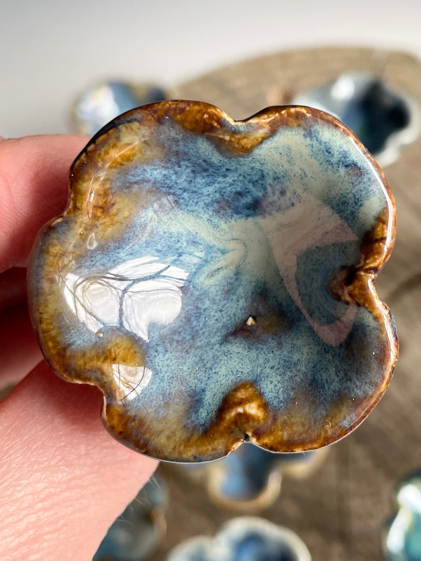 Spring Pollinator Cups-Dark Blue