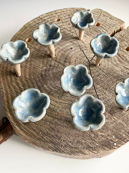 Spring Pollinator Cups-Light Blue