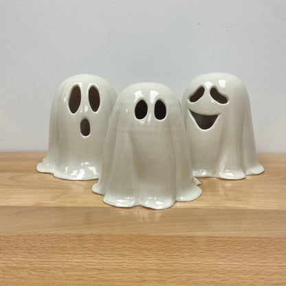 Porcelain Ghost Luminary, medium