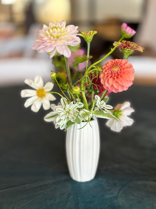 Vase & Flower 3 Day Workshop:  Aug 19, Aug 26 & Sept 2 from 5:30-8:30pm