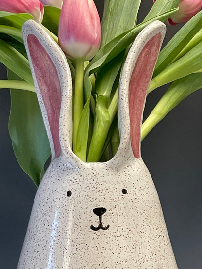 Happy Bunny Vase, Tall