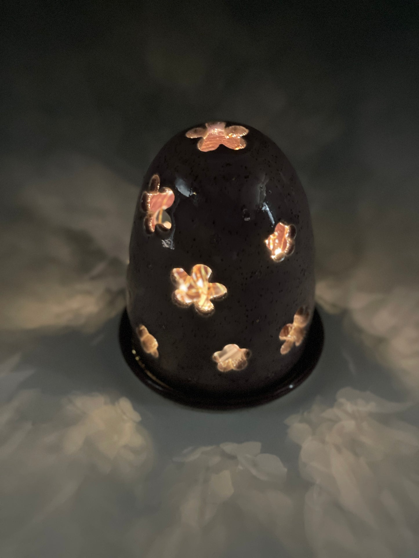 Purple Easter Egg Luminary