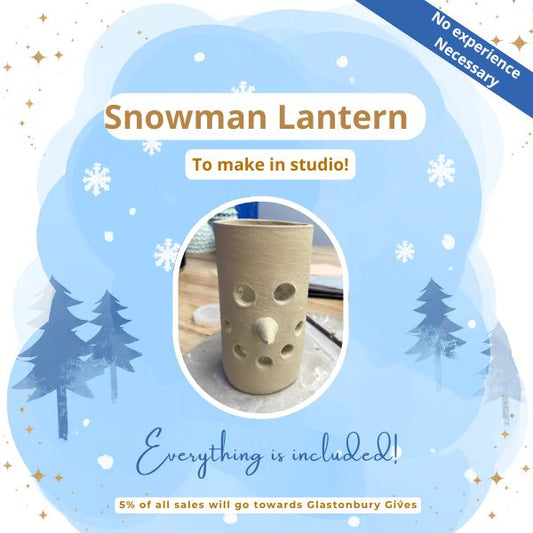 Snowman Lantern