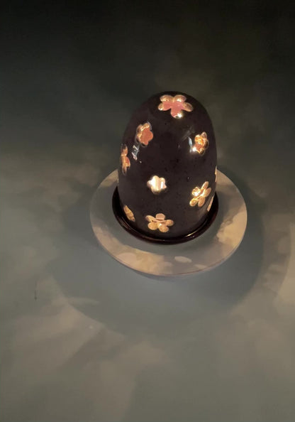Purple Easter Egg Luminary